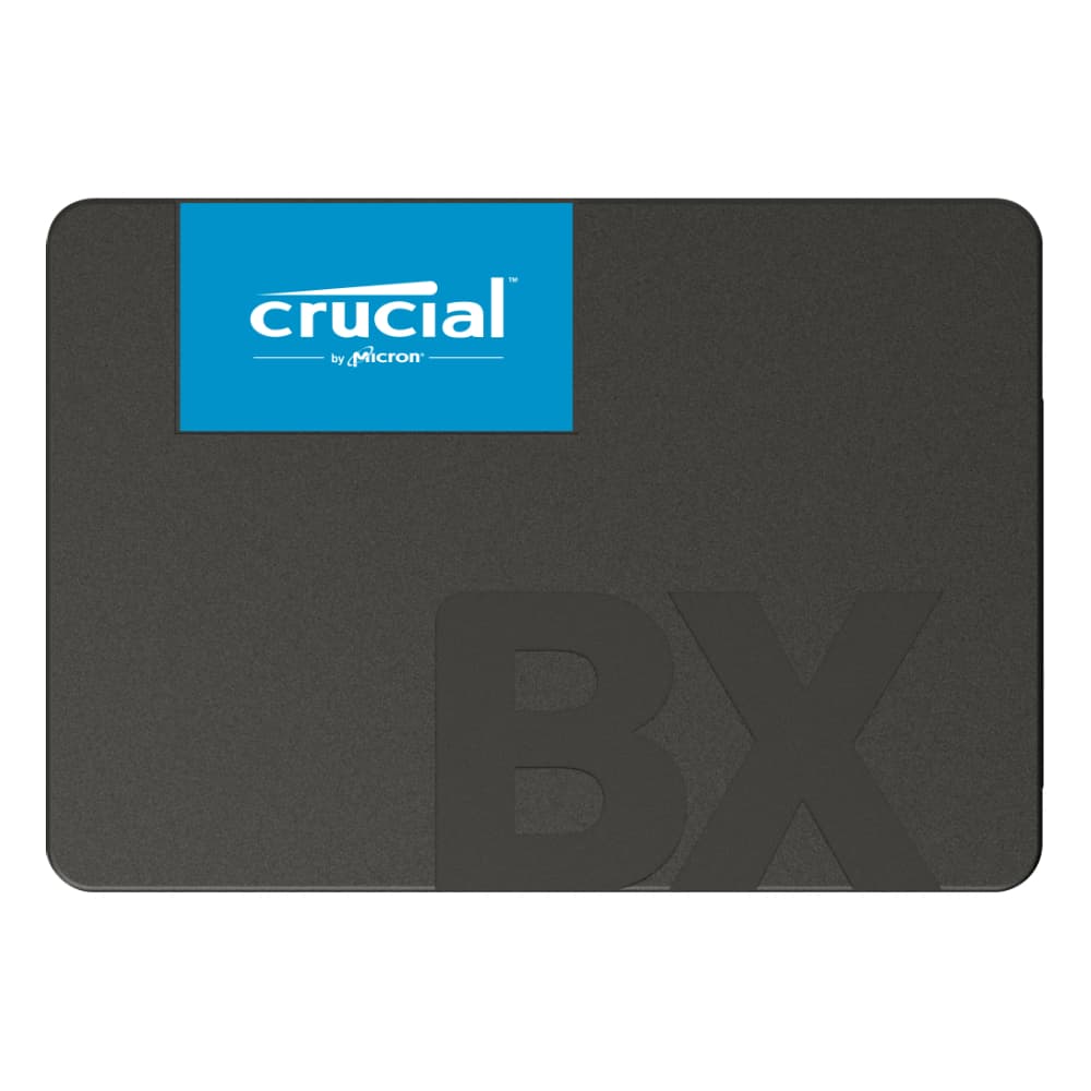Crucial Crucial BX500 2TB 2.5" SATA 3.3 Solid State Drive (SSD) - Black - 2TB SSD