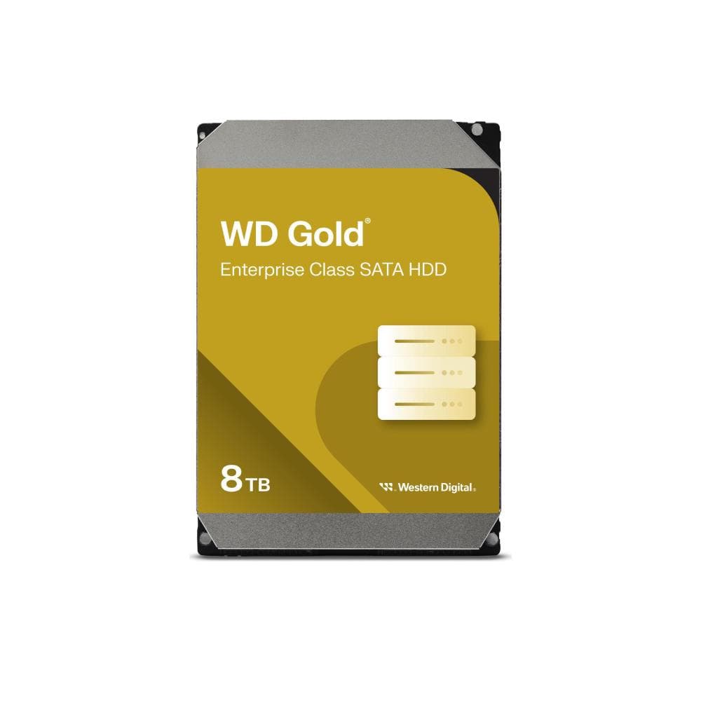 Western Digital Refurbished Western Digital Gold 8TB 3.5" 7200 rpm Internal Hard Drive - 8TB HDD