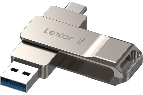 Lexar Lexar D40E 64GB Dual USB 3.2 Type-C Flash Drive - 64GB SSD