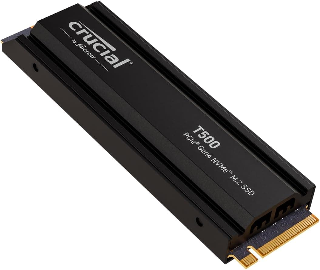 Crucial Crucial T500 with Heatsink 1TB - 1TB NVMe