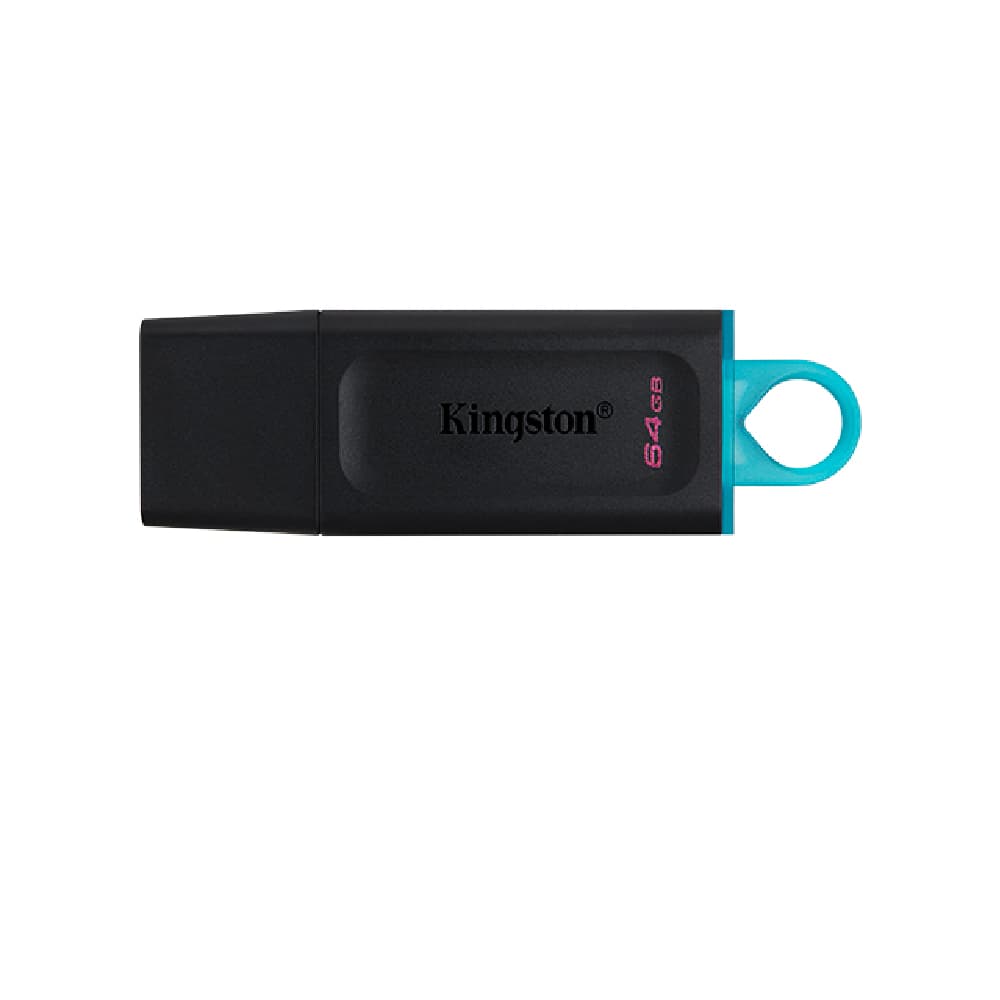 Kingston Kingston Technology DataTraveler Exodia 64GB USB 3.2 Flash Drive - Black - 64GB USB